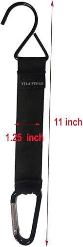 Miniatura 2 de YELAIYEHAO Gancho de valla para bolsas de raqueta de tenis, béisbol, softbol, bádminton y squash