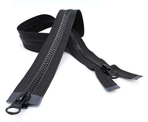 YKK Ski & Sport Vislon 2-Way(Dual Separating) Zipper, 30