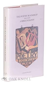 Hardcover The Poetry Bookshop, 1912-1935: A Bibliography Book