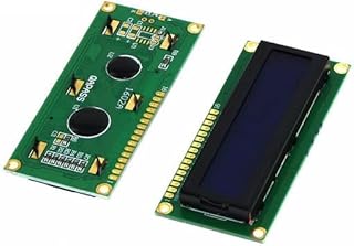 Occus LCD1602 1602 LCD Module Blue/Yellow Green Screen 16X2 Character LCD Display Module HD44780 AIP31066 IIC / I2C 4 Interface 5V - (Color: Blue)