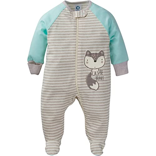 Gerber Baby Boys' 4 Pack Sleep 'N Play Footie, 6-9 Months #TOP1
