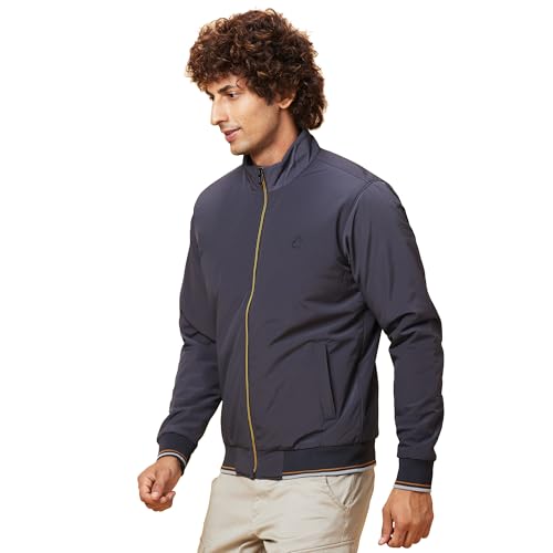 Image of Being Human Grey Regular Fit Men's Jacket Clothing