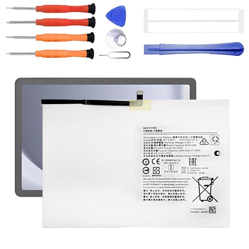 Batería Galaxy Tab A9+ WT-S-W11 para reparar tableta que se descarga rápido