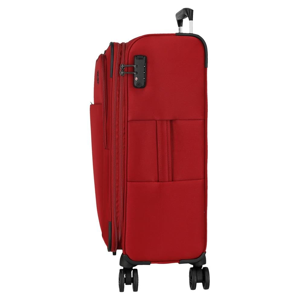 Movom Atlanta Kofferset, Einheitsgröße, rot, Talla única, Koffer Set