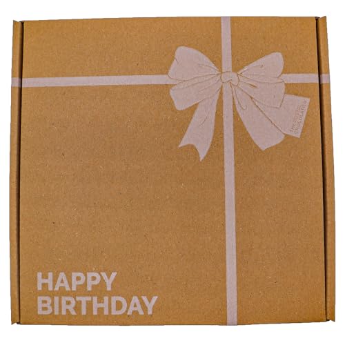 Happy Birthday Chocolate Gift Box Hamper, Celebration Box For Him and Her, Birthday Treats For Children, Full Sized Bars, Letterbox Friendly, 18th, 21st, 25th, 30th
