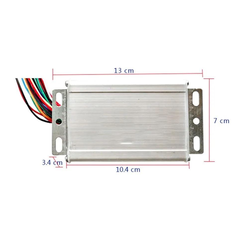 Controleur Trottinette Electrique 36V/48V 600W/800W 18A contrôleur de Scooter électrique Moteur à Courant continu sans Brosse Pilote Vitesse for Accessoires vélo