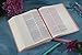 NIV, Journal the Word Bible (Perfect for Note-Taking), Double-Column, Leathersoft, Pink, Red Letter, Comfort Print: Reflect, Take Notes, or Create Art Next to Your Favorite Verses