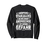 Metallbauer Stahlkonstrukteur Bauschlosser Stahlbauer Sweatshirt