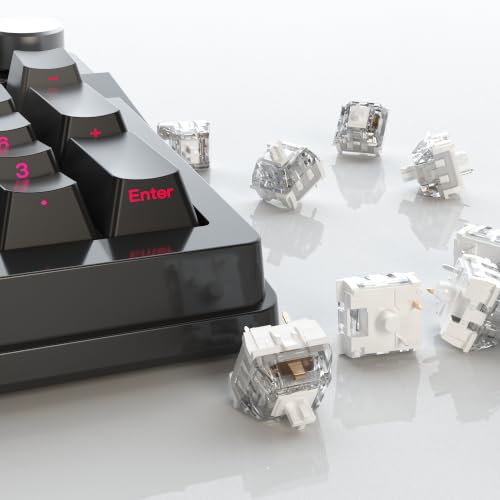 Image of Kailh Box MX White Mechanical Keyboard Switches,Clicky /Speed Typing /Gaming Switches(200Pcs)