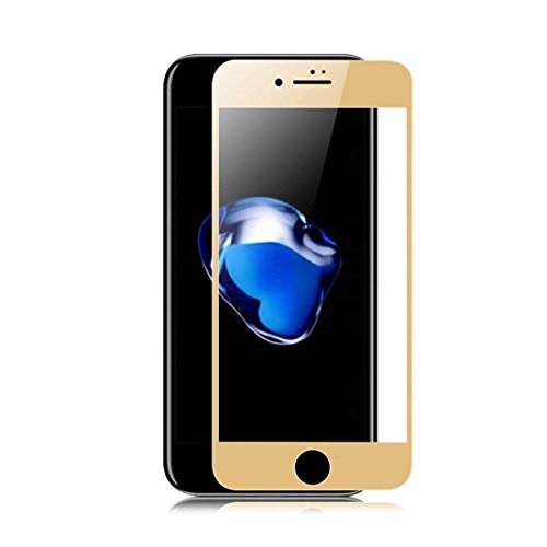 【Cavor】 Apple iphone 5 iphone 5s / SE対応 iphone 5s 強化ガラス iphone5 フィルム 互換性厚いプレミアム強化ガラススクリーンプロテクターLCD保護 液晶保護フィルム【全面保護】 厚さ0.33㎜ 硬度9H 気泡ゼロ ガラス飛散防止 指紋防止高精細 表裏面保護 耐衝撃 互換性厚いプレミアム強化ガラススクリーンプロテクターLCD保護 「ゴールド」