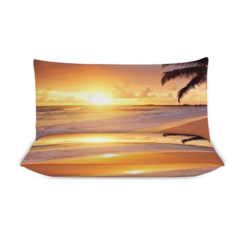 Parure de lit douce grand lit double avec 2 taies d'oreiller - 4