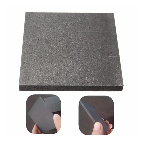Placa de grafito 100x100x10mm: hoja panel de electrodo y molde pirolítico de carbono 2