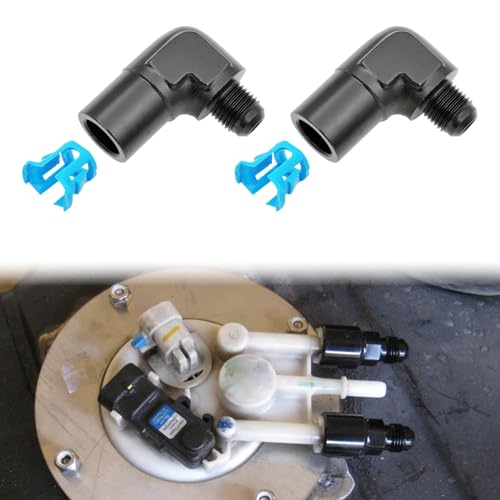 Conector 6AN a 3/8 EFI MONOKING ideal para renovar las líneas de combustible de tu coche clásico 6