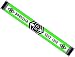 Flaggenfritze Schal Borussia Mönchengladbach Blockstreifen- 15 x 140 cm + gratis Aufkleber