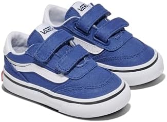 Vans Brooklyn LS V MAVI- Unisex Çocuk Sneaker, 5TU1 True Navy, 22 - Görsel 6