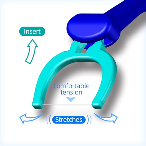 T.Smile NoFuss Long Handle Flosser