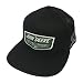 John Deere Brand Black Tractor Logo Stretchfit Hat