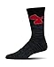 Under Armour Men's Phenom Curry Crew Socks, 3-Pairs, Red, Large