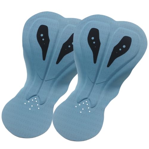 Badana de Gel para Pantalones Cortos de Ciclismo, Transpirable y Suave, Ideal para Ciclismo al Aire Libre, para Hombres y Mujeres.
