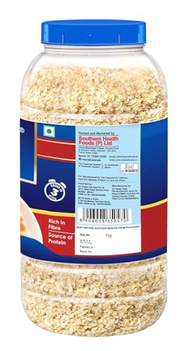 Image of Manna Instant Oats Jar 3kg | White oats | Source of protein and high in fibre