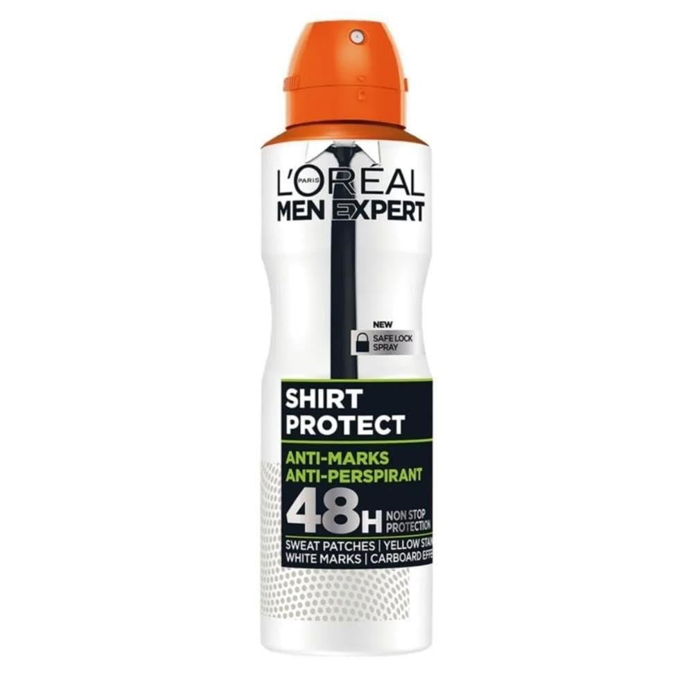 L'Oreal Paris Men Expert Shirt Protect Anti Perspirant Sprey Deodorant 150 ml