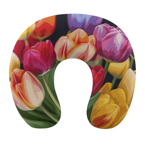 Almohada en U Espuma Viscoelástica 30 cm Tamaño único