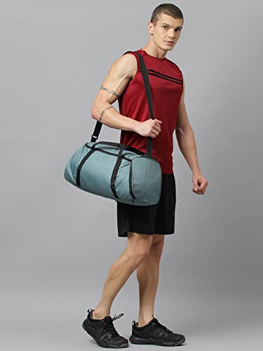 Image of ATICX Men's Polyester Sports Sleeveless T Shirt - Gym Vest, Workout Sando, Training Tank Top, Cut Sleeves Quick Dry Tee for Running, Swimming, Badminton, Fitness & Sports