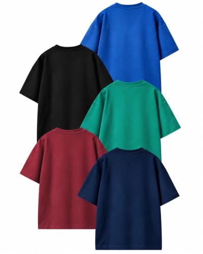 Image of Kuchipoo Boys Half Sleeves Regular Fit Cotton T-Shirt