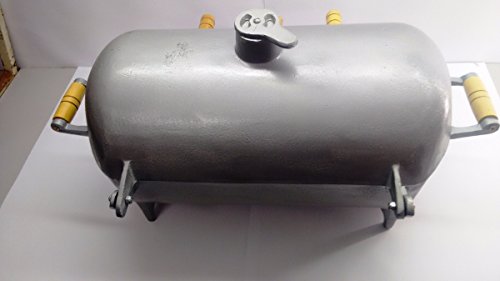 Churrasqueira Bafo Redonda Com Grelha Em Aluminio Fundido