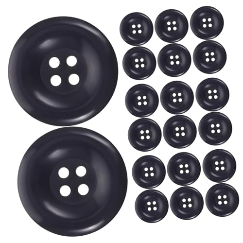 Consejos para Comprar Ropa Azul Marino al mejor precio. 42 Uonlytech 50 piezas Botones Azul Marino Clásicos para Chaquetas y Abrigos Resistentes para Costura de Ropa y Manualidades Elegante Sacos