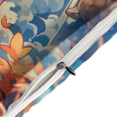 Parure de lit imprimé espace 3D avec housse couette microfibre double