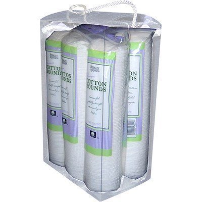 Berkley and Jensen Premium Cotton Rounds - 100 Count, 6 pk. by Cydraend [Beauty]