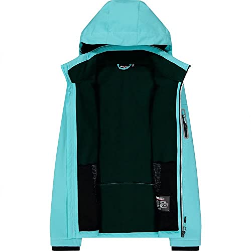 Miniatura 6 de Cmp Chaqueta Softshell De Mujer Con Capucha Desmontable, Acqua, S
