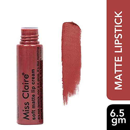 Image of miss claire Soft matte lip cream 62 red square, 6.5g