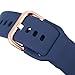 GinCoband Galaxy Active 2 Watch Band/Galaxy Watch 3 41mm/Galaxy Watch 4 Band 40mm 44mm/Galaxy Watch 6/5 40mm 44mm/Watch 6 Classic/Watch 4 Classic, 20mm Quick Release Watch Band with Rose Gold Buckle (10-PACK, Small)
