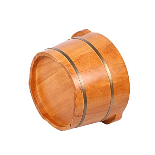 Cubeta de madera para spa de pies con diseño profundo miniatura 3