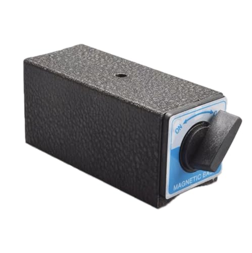 Generic Magnetic Base, 264 Pounds Switchable Magnet, Indicator Holder, with M8 x 1.25 Threaded Hole, for Machine Lights Size 4.72x1.96x2.16in