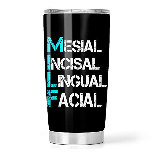 Mersial Inclisual Lingual Facial Milf Stainless Steel Tumbler 20oz Travel Mug