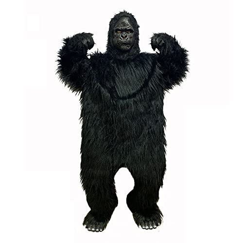 EraSpooky Costume d'Halloween de gorille pour adultes costumes de Cosplay de chimpanzés féroces réalistes pour hommes