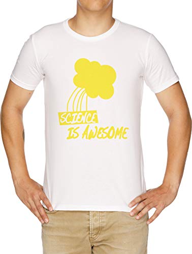 Vendax Science is Awesome T-Shirt Homme Blanc