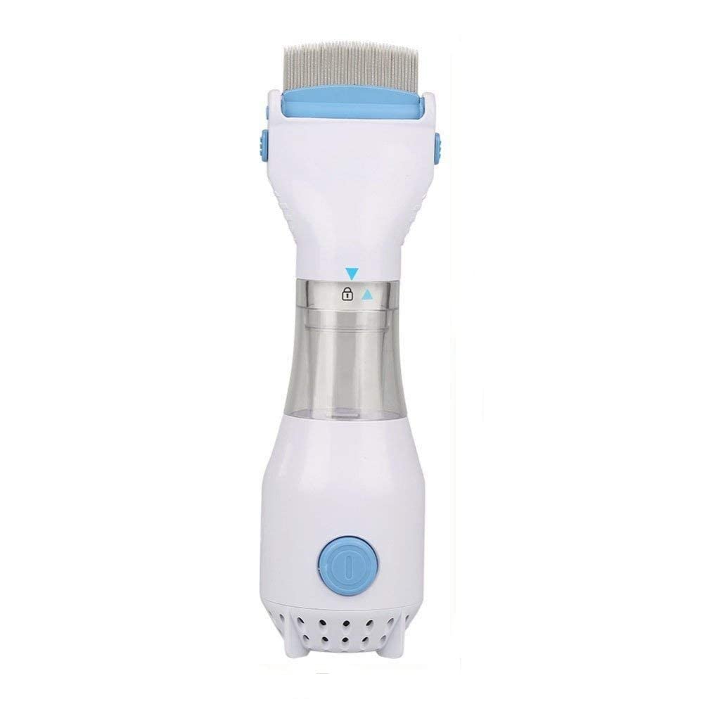 SEASPIRIT 240V Electrical Head Lice Comb Lice Solution Chemical Free Kills Head Lice Capture Lice Removal Treatment Lice Combs and Vacuums Machine for lice removed from Head V-Comb-image-17
