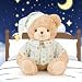 Imagen de HOMEXYLYL Peluche de Osito de Peluche con Pijama y Gorro de Dormir