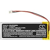 Color: Ennegrecer TECHTEK Batería 750mAh Compatible con [Midland] BT Mesh, BTNEXT Pro, BTX1 Pro, BTX1 S, BTX2 BTX2 S, LR sustituye YT502262 FBA