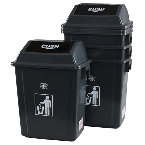 Canecas de basura paquetede 4 unidades 20 litros plástico miniatura 7