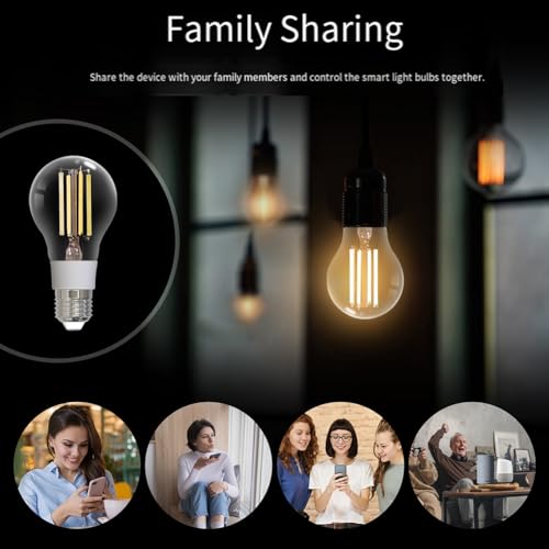 Ampoule Filament Zigbee Tuya 7W Éclairage Décoratif Intérieur Connecté - 5