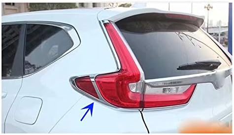 2Pcs ABS Chrome Car Rear Taillight Cover Lamp Cover Trim Decorate Cover for Honda CRV CR-V 2017 2018 2019 2020 2021 2022