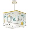 Dalber Hello Little lampada bambini ciondolo, multicolore, led no incluida, plastica