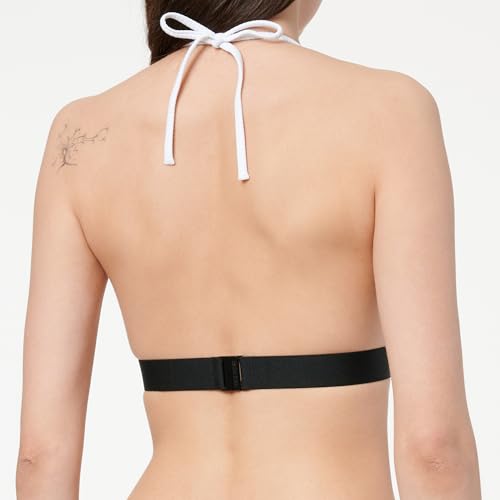 Calvin Klein Women Triangle-RP KW0KW02750, White (Brilliant White), L