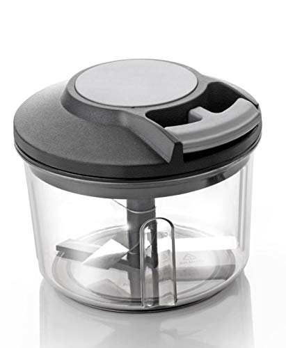 Ankur Handy Plastic Chopper with Pull Cord Technology (650 ml)