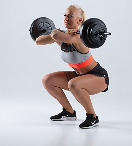 OnWay Hantelstangen Training Set 20 kg bestehend aus 2 x 1.25kg, 2 x 2.5kg, 2 x 5kg OW1546
